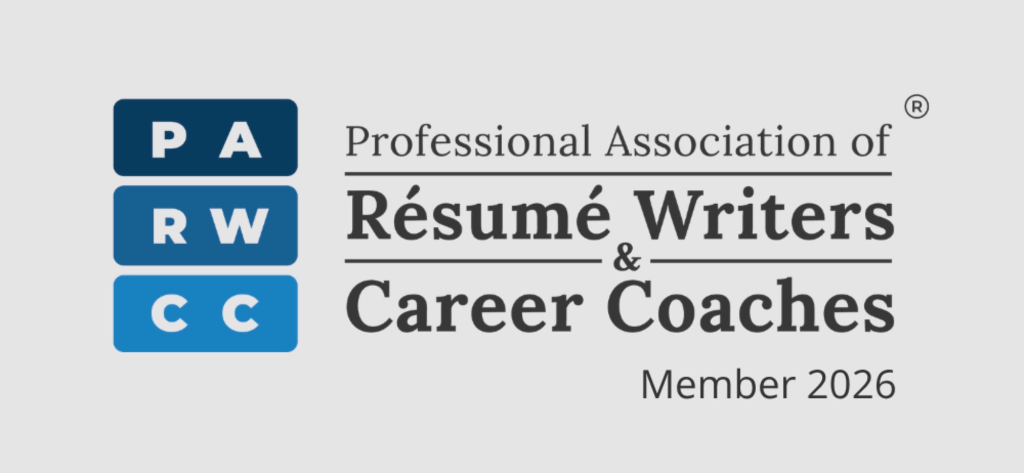 Professional Association of Resume Writers and Career Coaches member 2026